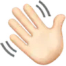 Waving hand