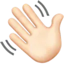 Waving hand
